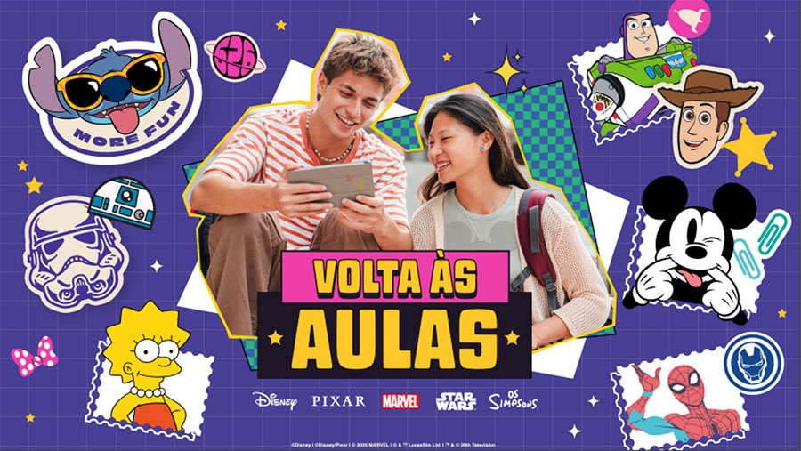 CAMPANHA DISNEY VOLTA ÀS AULAS