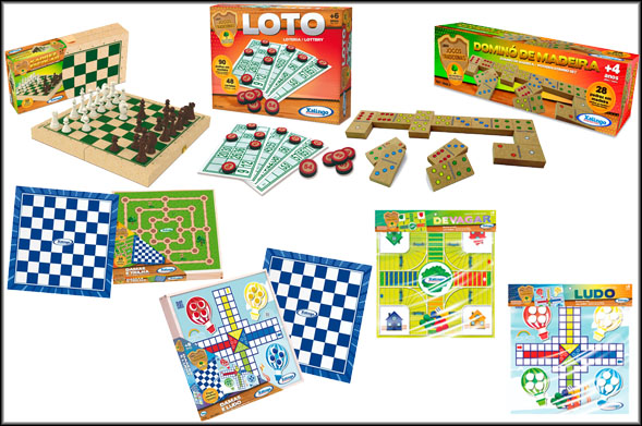 xalingo Jogos em madeira