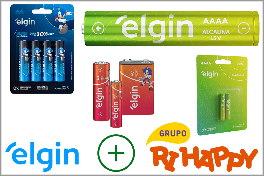 ELGIN E RI HAPPY PARCERIA EM PILHAS