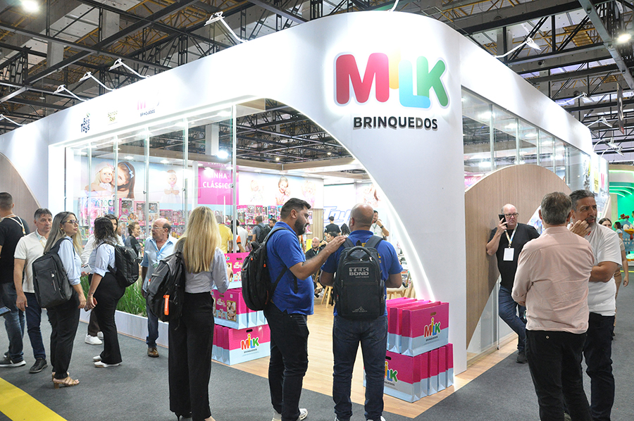 MILK BRINQUEDOS ABRIN - FEIRA DE BRINQUEDOS