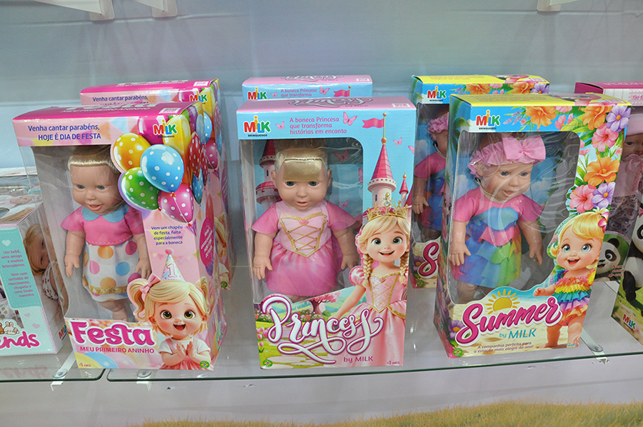 MILK BRINQUEDOS ABRIN - FEIRA DE BRINQUEDOS